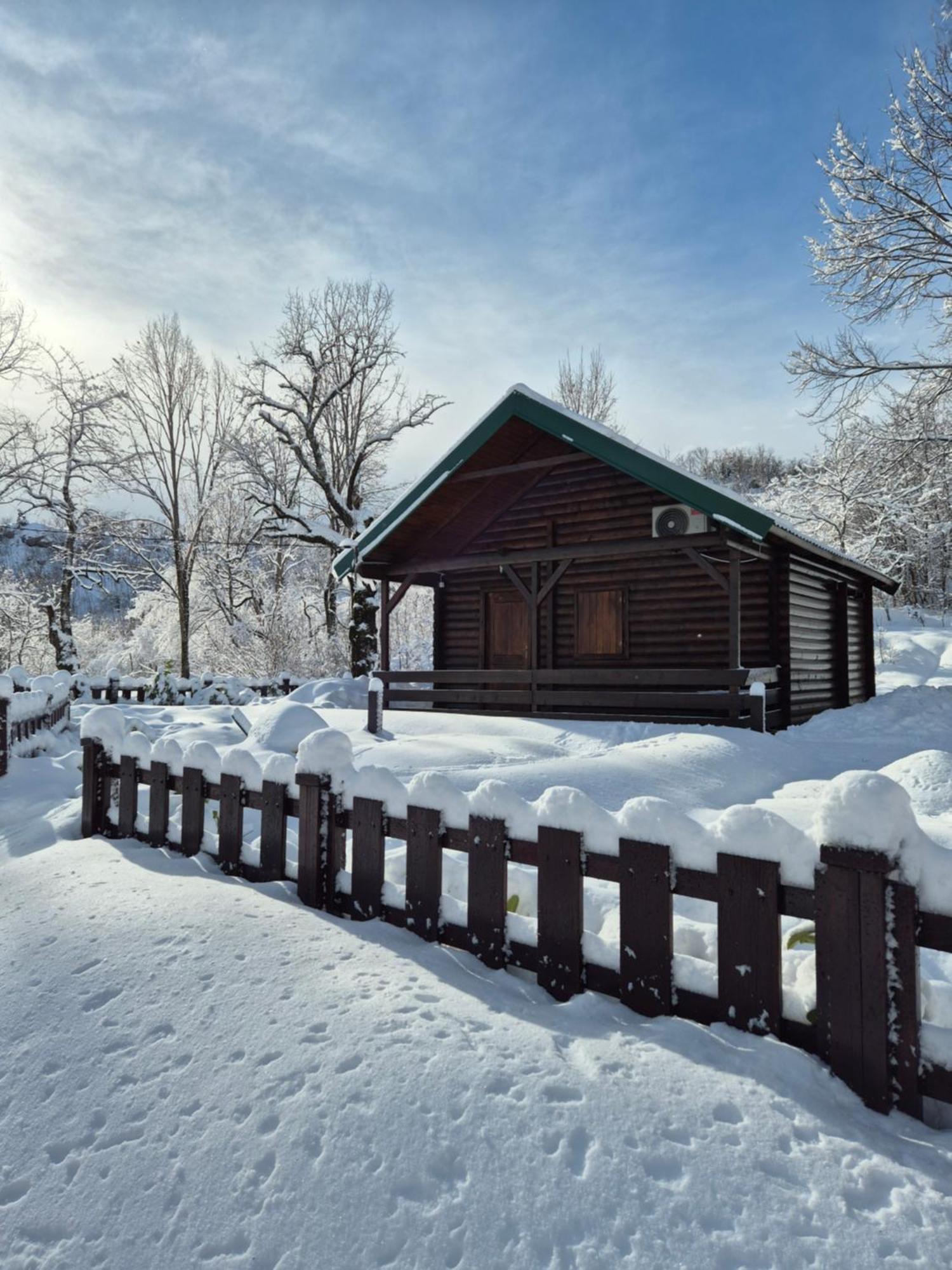 Cabin House Dubovik Цетине Экстерьер фото