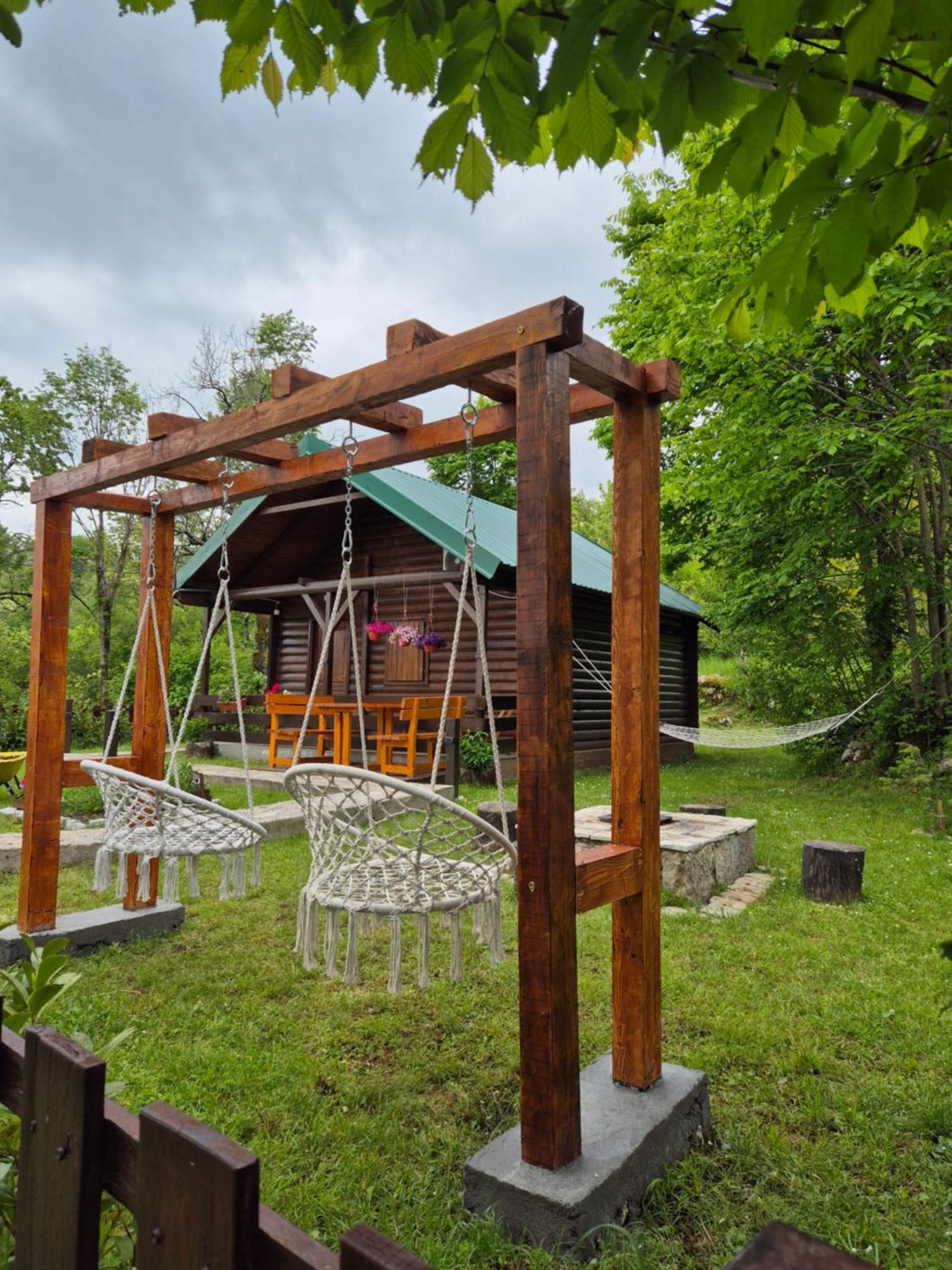 Cabin House Dubovik Цетине Экстерьер фото